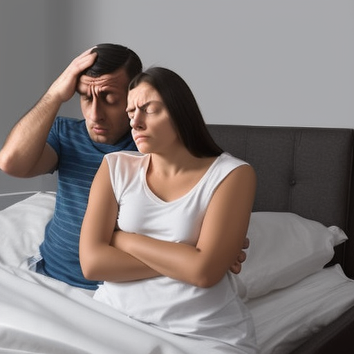 an-image-of-a-man-sitting-on-the-edge-of-the-bed-looking-concerned-while-a-woman-comforts-him-repr- an-image-of-a-man-sitting-on-the-edge-of-the-bed-looking-concerned-while-a-woman-comforts-him-repr-