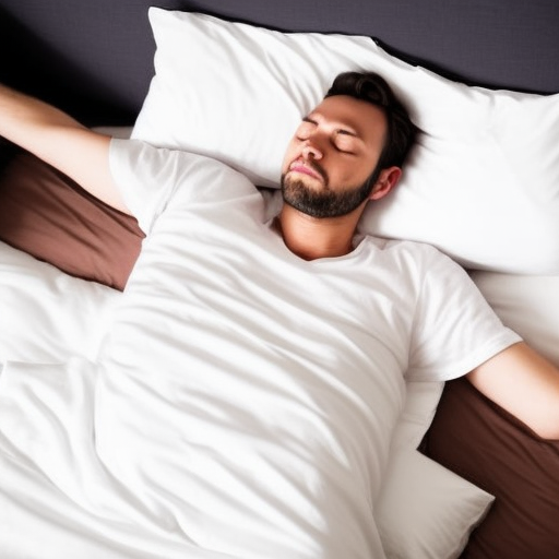 a-man-peacefully-sleeping-in-bed-with-images-of-healthy-sexual-relationships-and-symbols-representi-