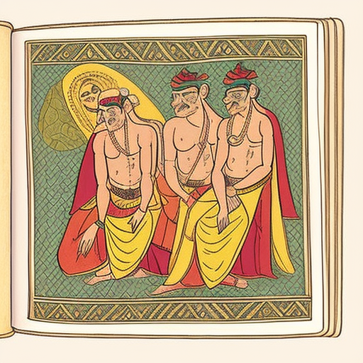 an-ancient-kamasutra-book-with-illustrations-of-various-sexual-positions-alongside-modern-generic-e-